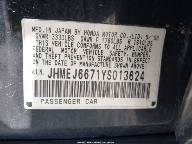Honda Civic Lx