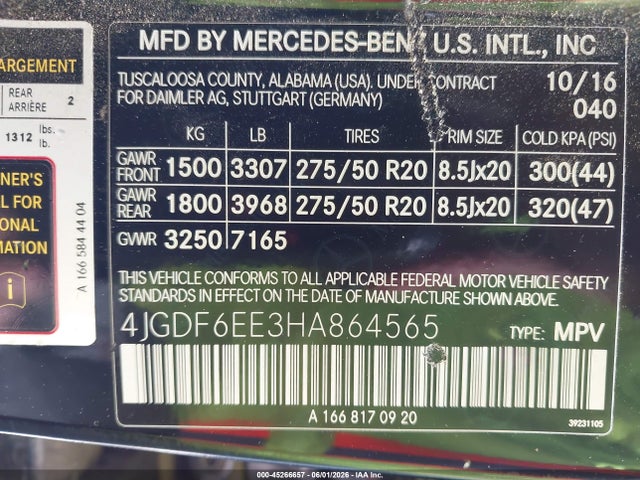 Mercedes-Benz Gls-class 4matic