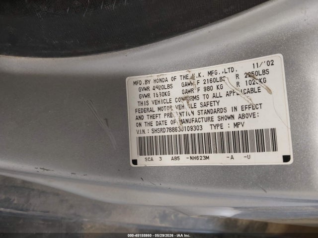 Honda CR-V Ex