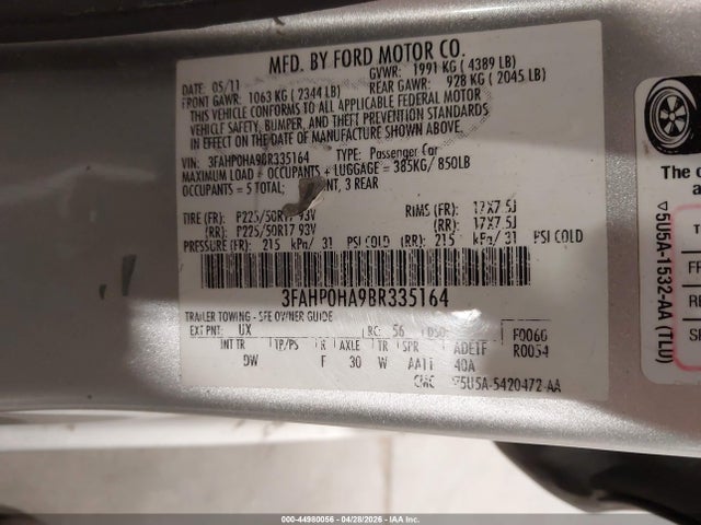 Ford Fusion Se