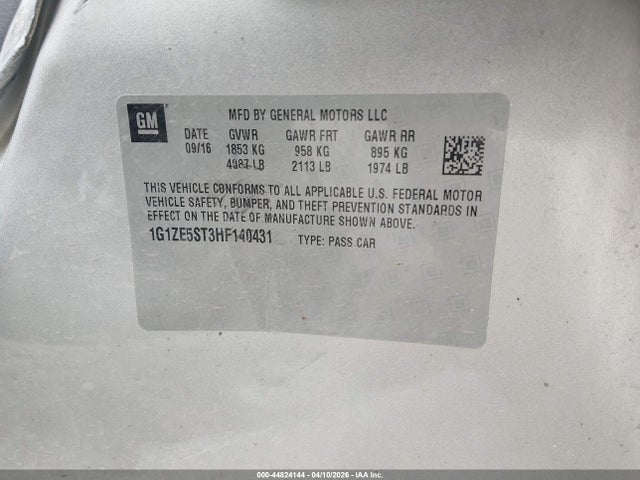 Chevrolet Malibu 1lt