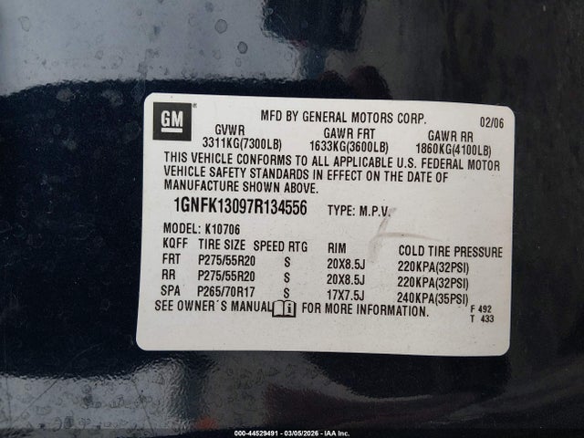 Chevrolet Tahoe Lt