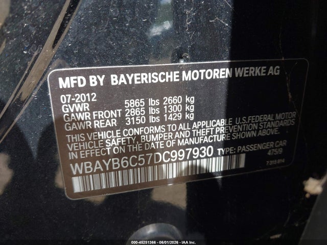BMW 7 Series Xdrive