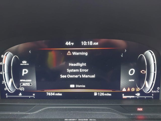INFINITI Qx Luxe Awd