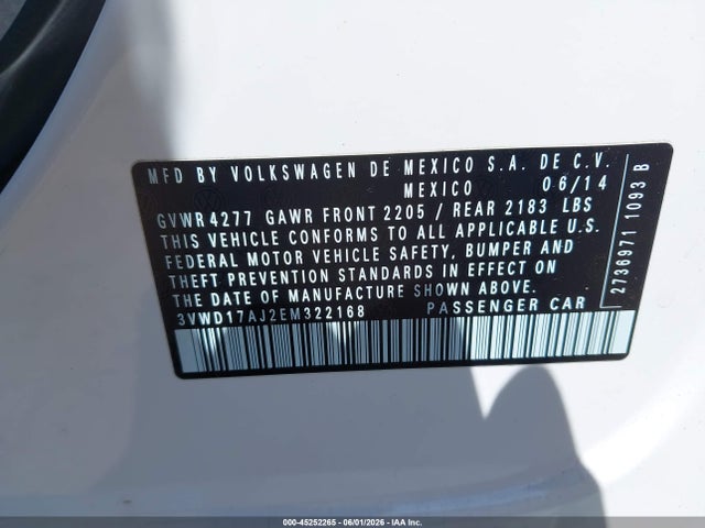 Volkswagen Jetta 1.8t Se