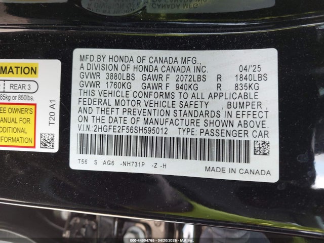 Honda Civic Sport