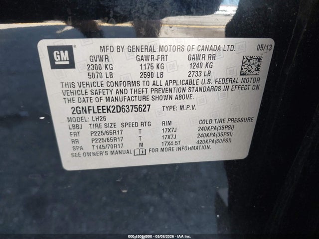 Chevrolet Equinox 1lt