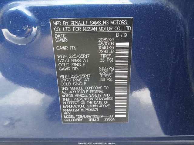 Nissan Rogue Sv Fwd