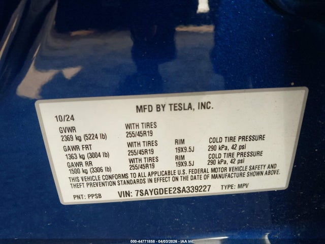 Tesla Model Y Long Range Dual Motor All-wheel Drive