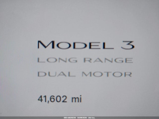 Tesla Model 3 Long Range Dual Motor All-wheel Drive