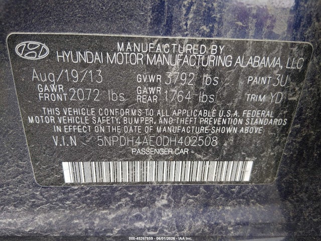Hyundai ELANTRA Gls