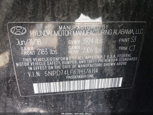 Hyundai ELANTRA Se
