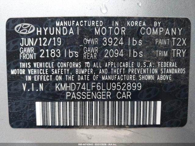 Hyundai ELANTRA Se