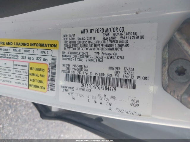 Ford Fusion Se