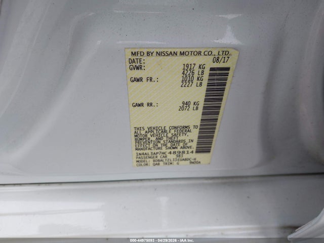Nissan Altima 2.5 Sl