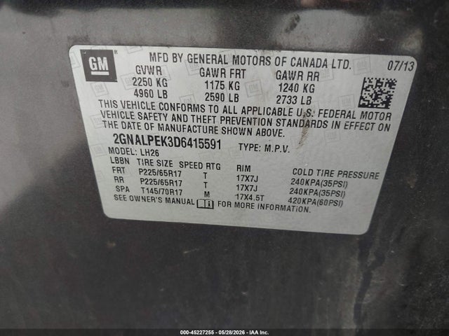 Chevrolet Equinox 2lt