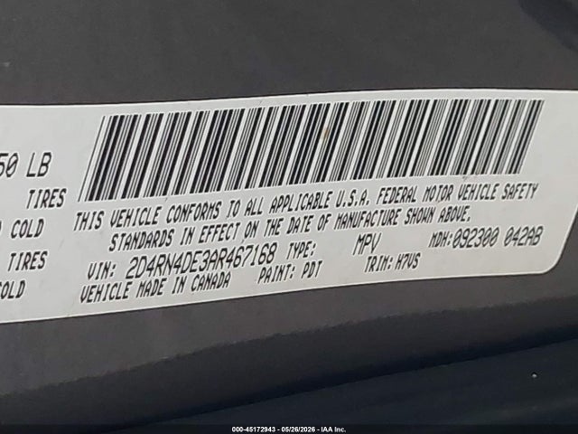 Dodge Grand Caravan Se