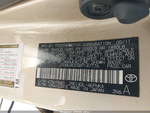 Toyota Corolla Le