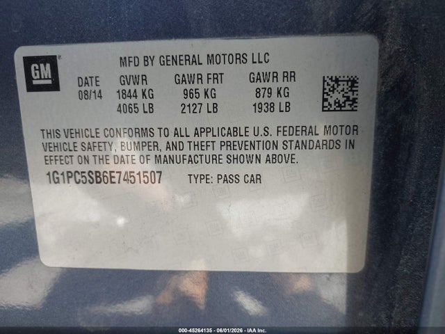 Chevrolet Cruze 1lt Auto