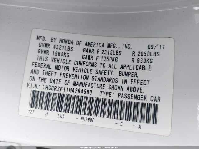 Honda Accord Sport Se