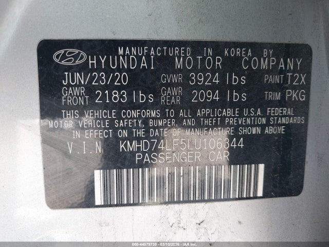 Hyundai ELANTRA Se