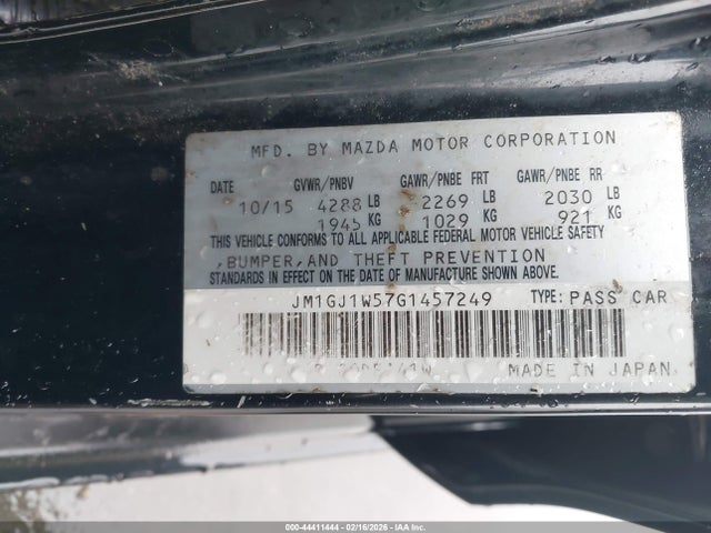 Mazda Mazda6 I Grand Touring