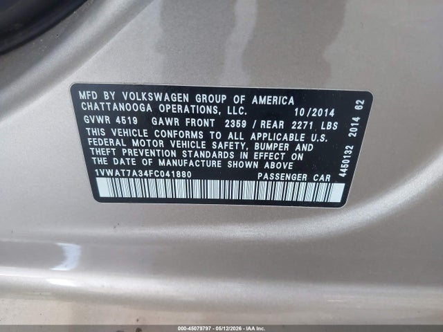 Volkswagen Passat 1.8t Wolfsburg Edition