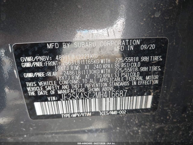 Subaru Forester Limited