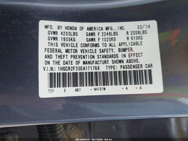 Honda Accord Lx