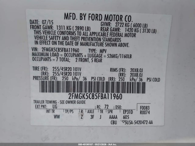 Ford Flex Sel