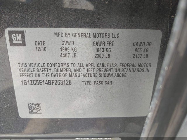 Chevrolet Malibu 1lt