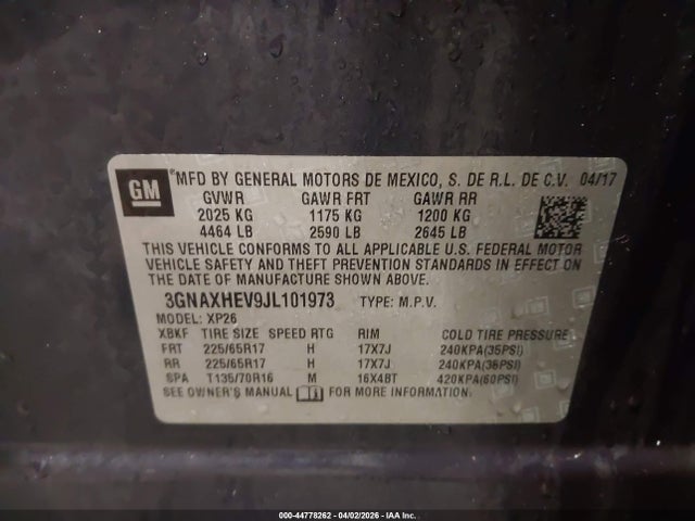 Chevrolet Equinox Ls