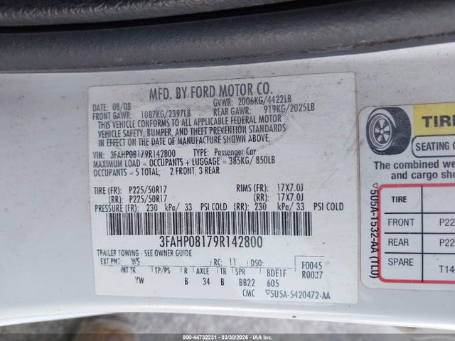 Ford Fusion Sel