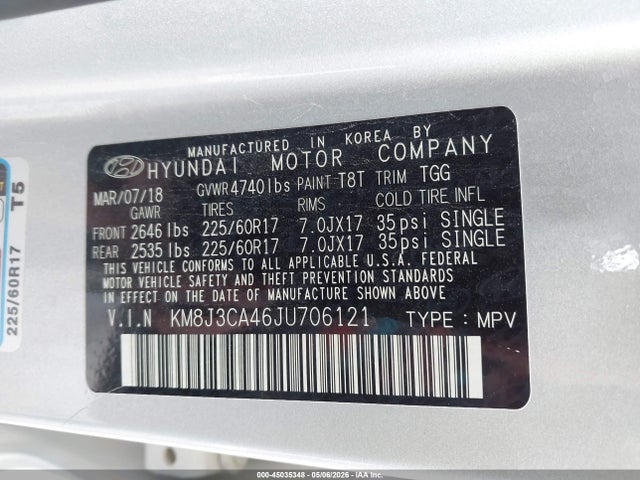 Hyundai TUCSON Sel