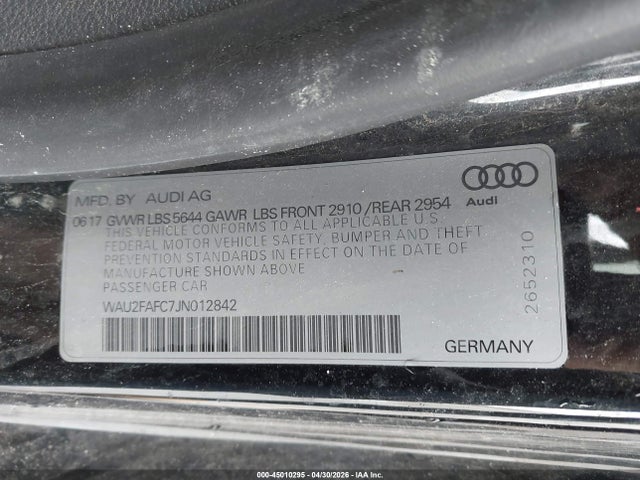 Audi S7 4.0t Premium Plus