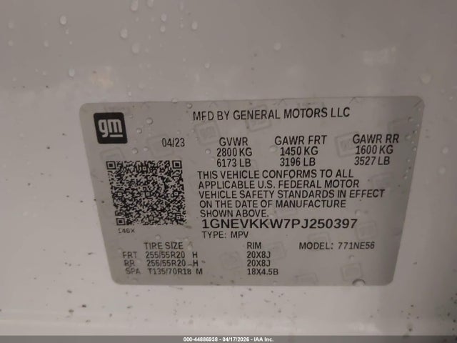 Chevrolet Traverse Awd Premier