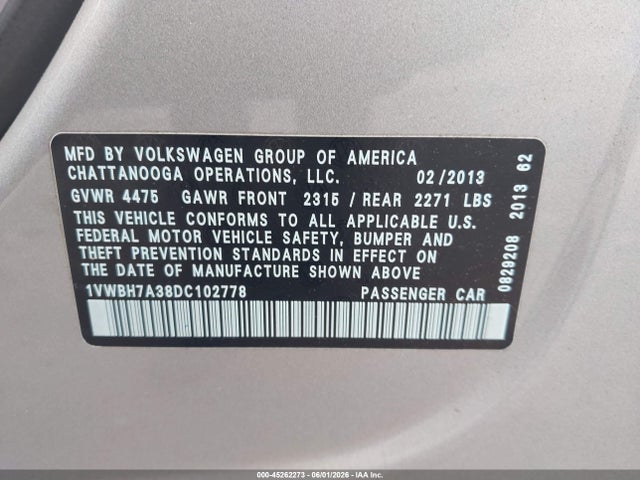 Volkswagen Passat 2.5l Se
