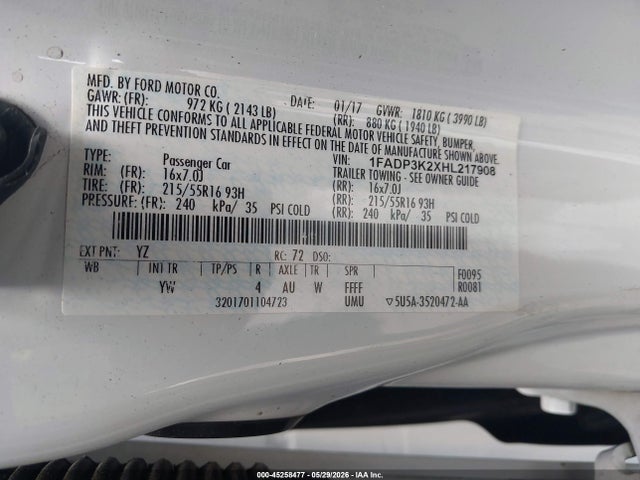 Ford Focus Se