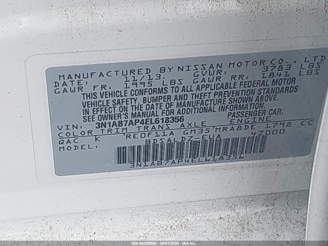Nissan Sentra Sv