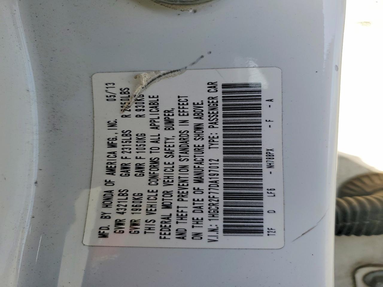 Honda Accord Ex