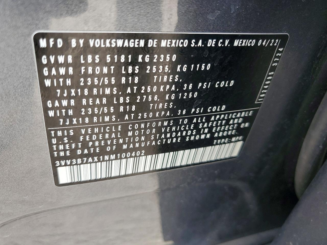 Volkswagen Tiguan Se