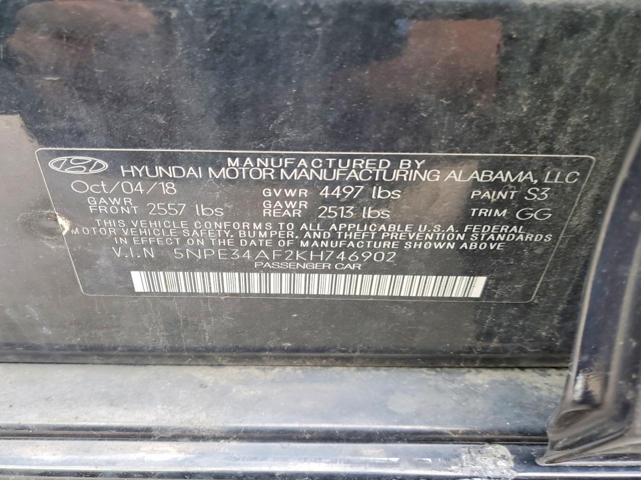 Hyundai SONATA Sel