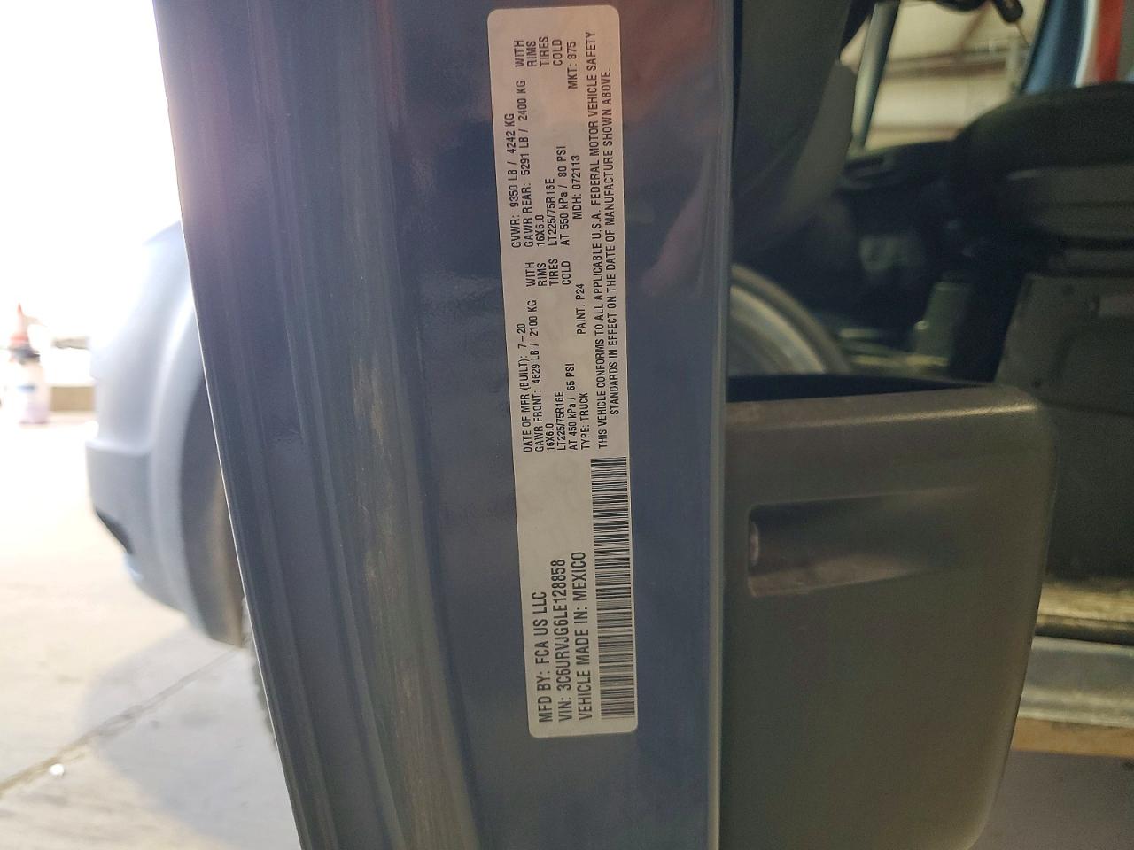 Ram Promaster 3500 High