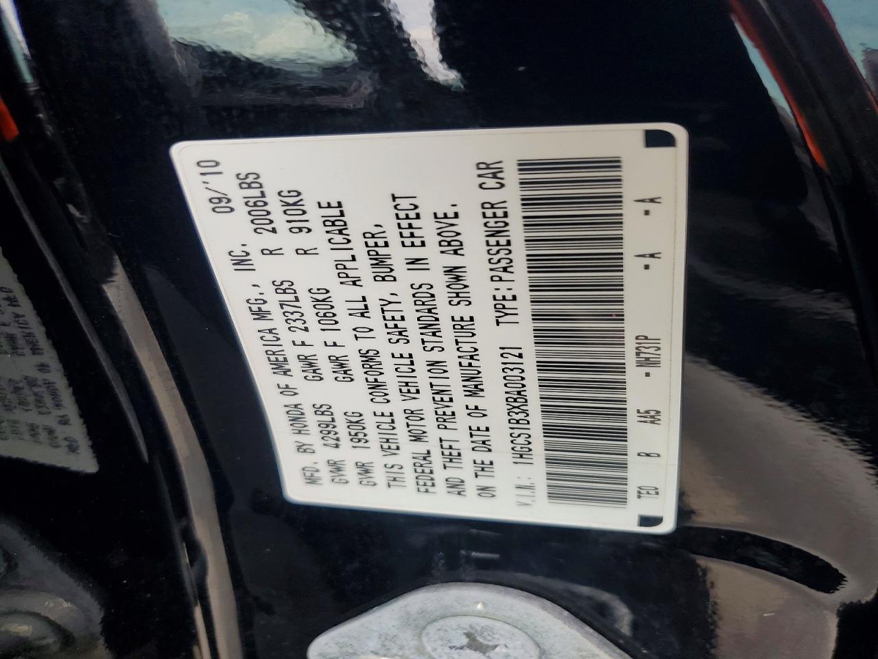 Honda Accord Lx-s