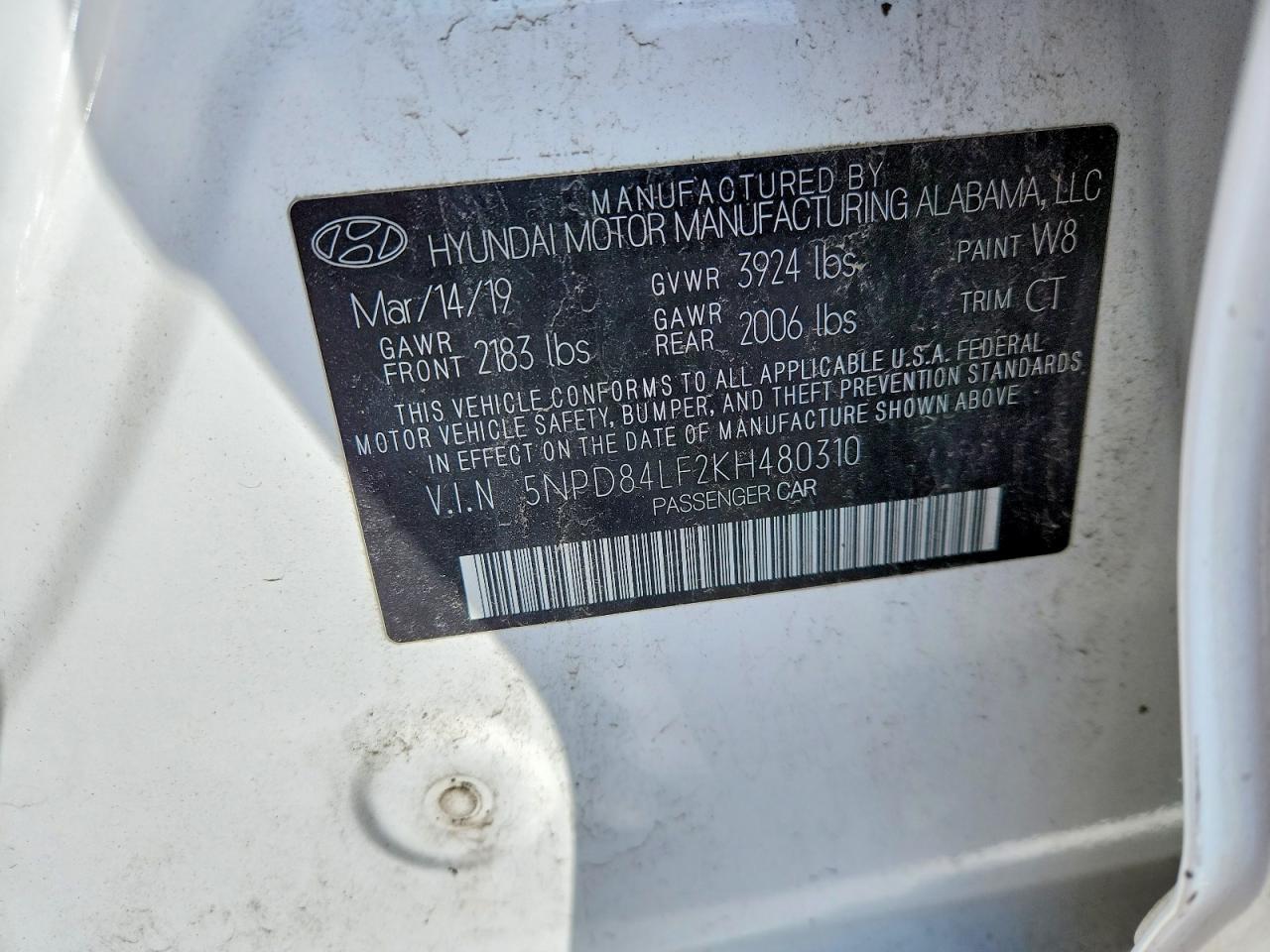 Hyundai ELANTRA Sel