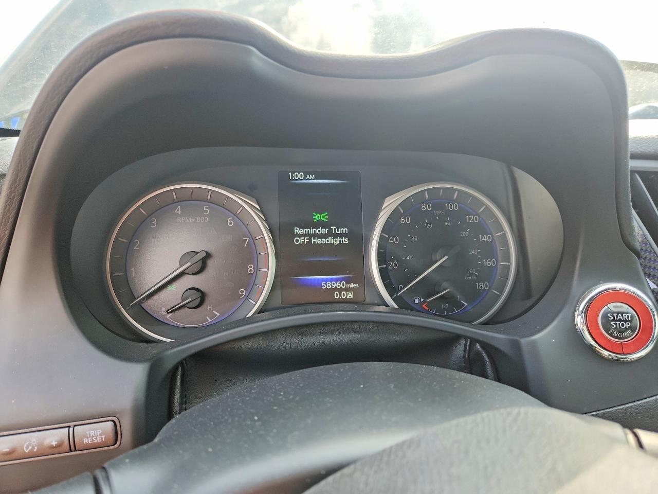 INFINITI Q60 Red Sport 400