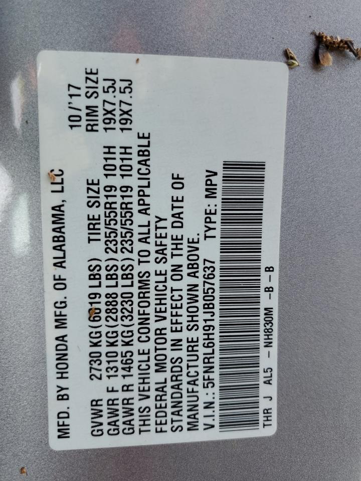 Honda Odyssey Elite