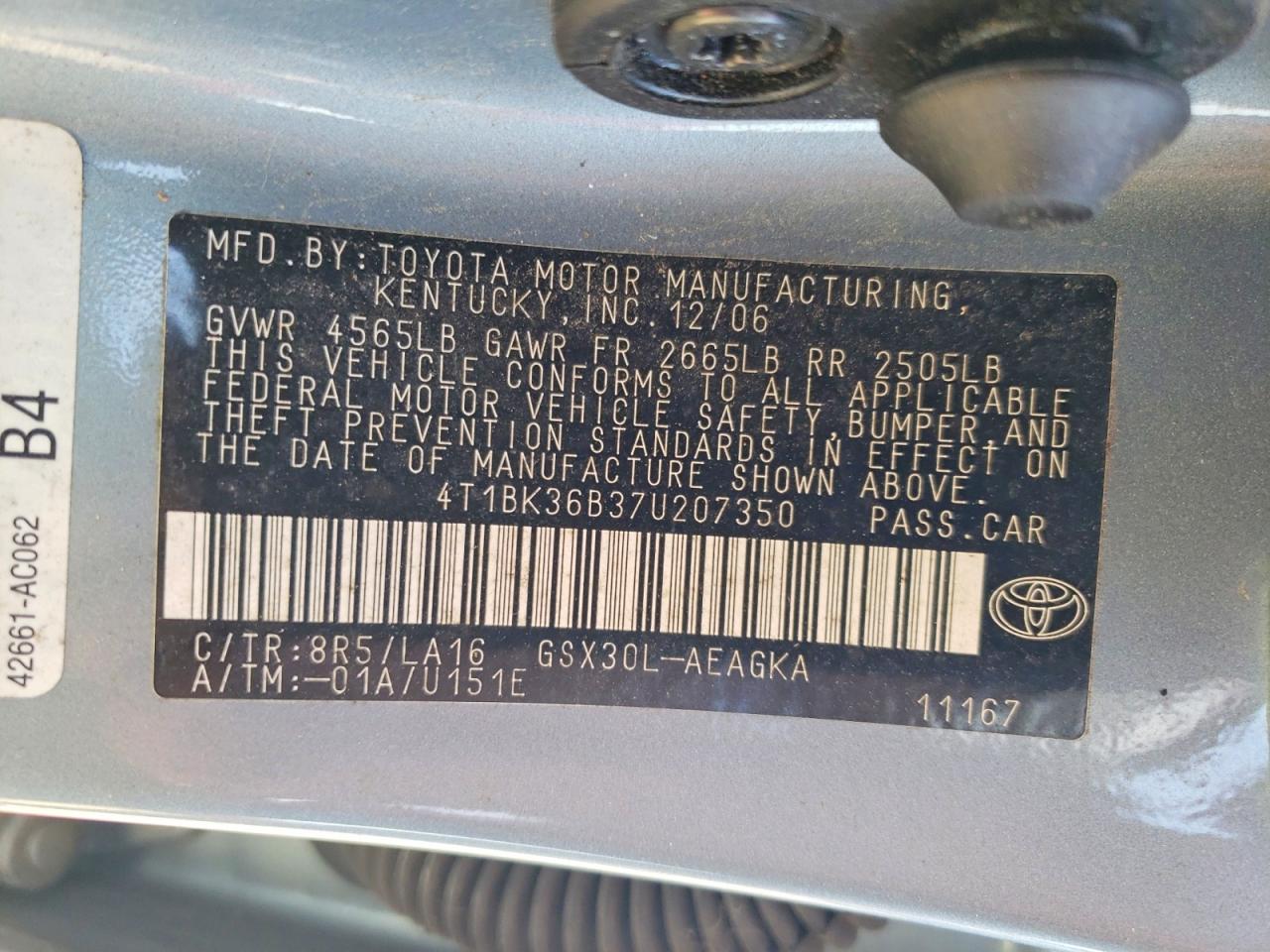 Toyota Avalon Xls