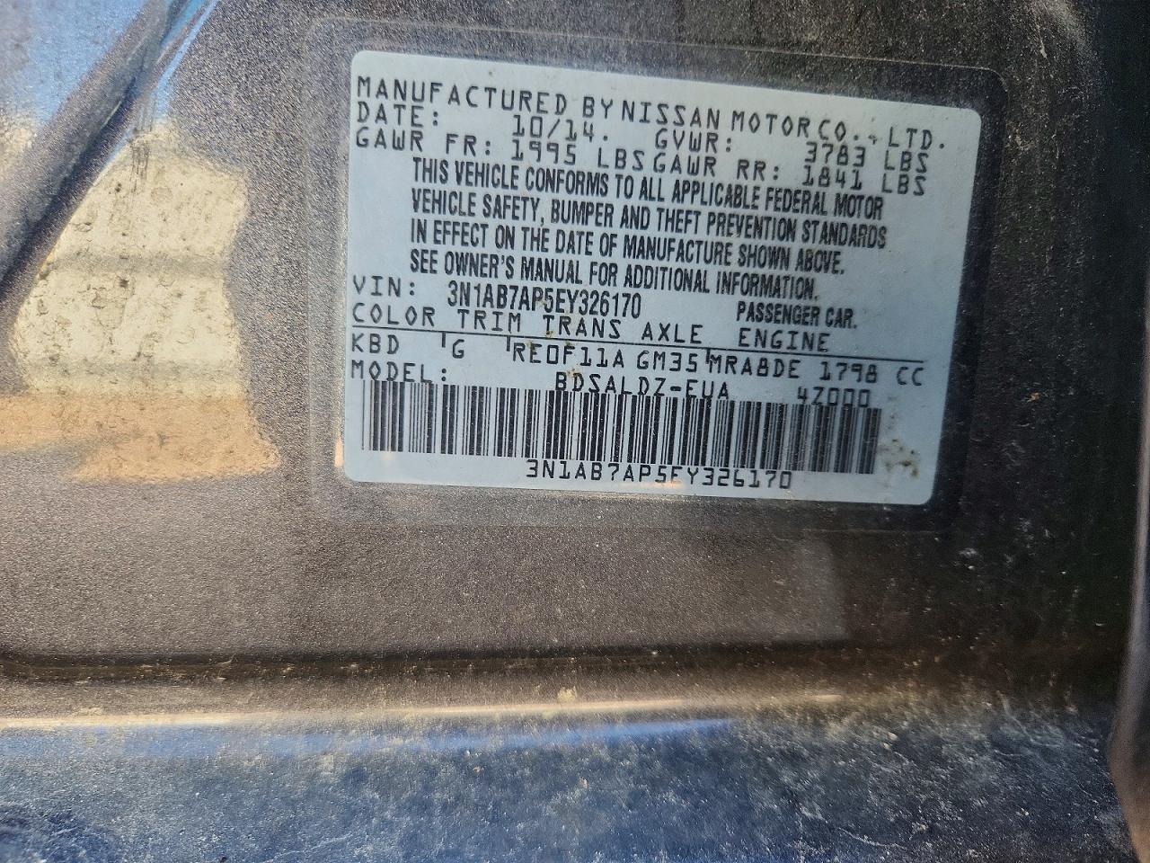 Nissan Sentra Sv