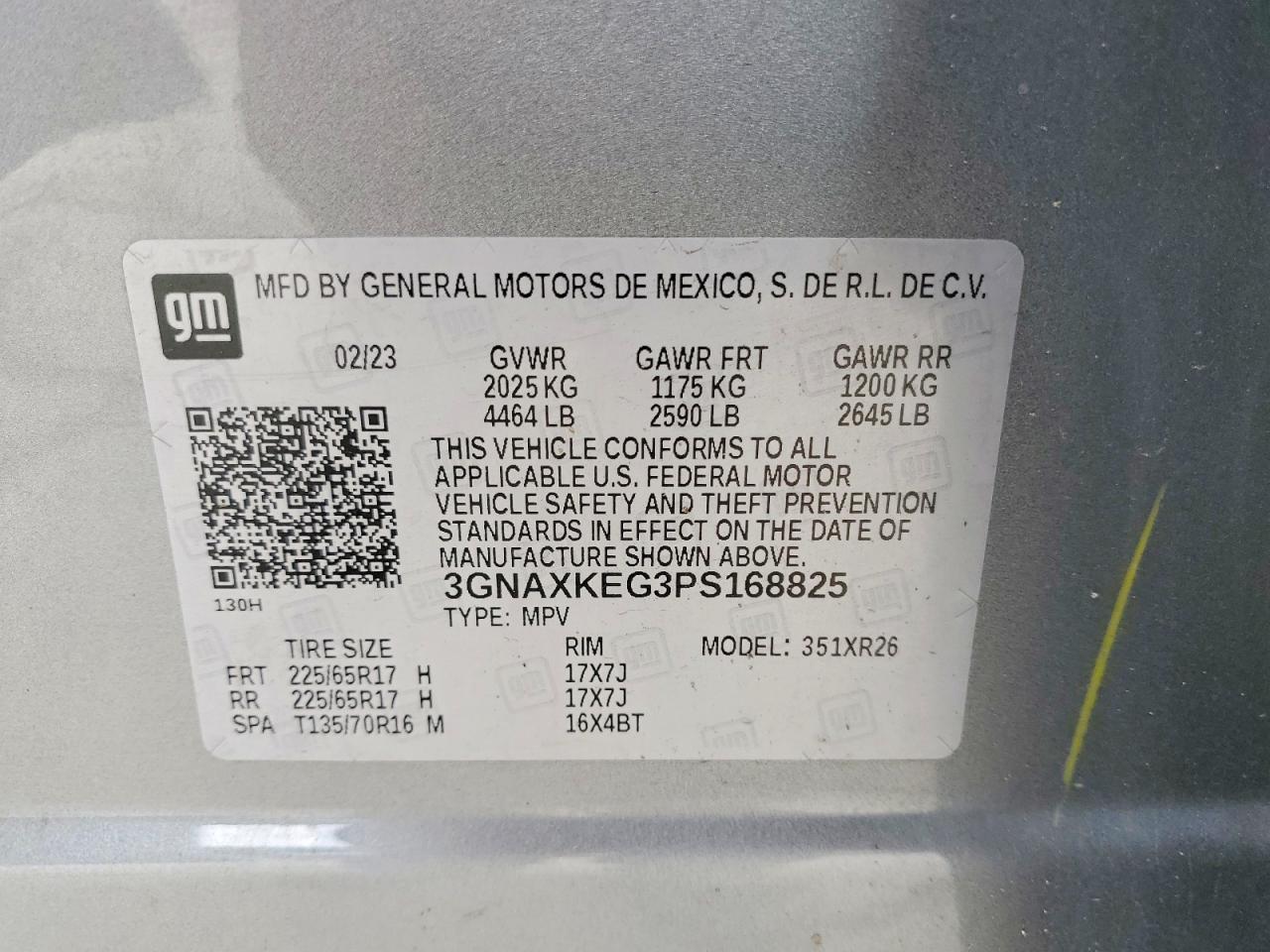 Chevrolet Equinox Lt
